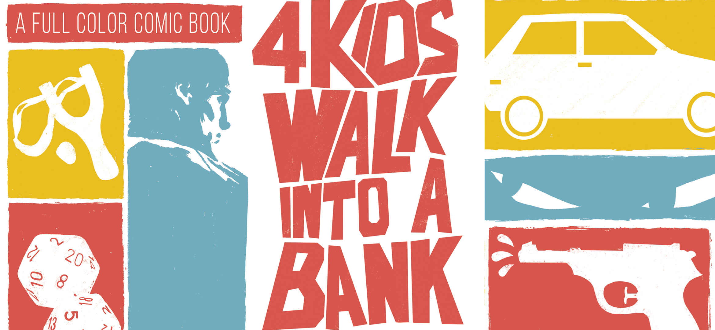 4 Kids Walk into a Bank #1 BeachBum Comics/JJ's Comic & Art Exclusive